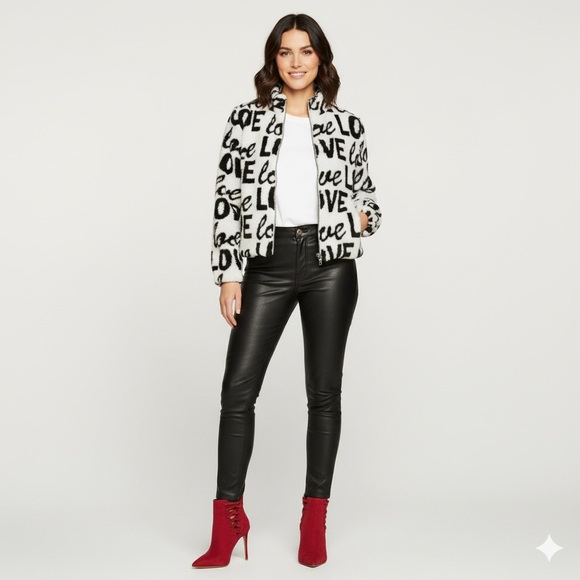 ♥️ NEW! Aldo Tuxedo Women Pointed Toe Canvas Red Ankle Boot ♥️ - Picture 6 of 11